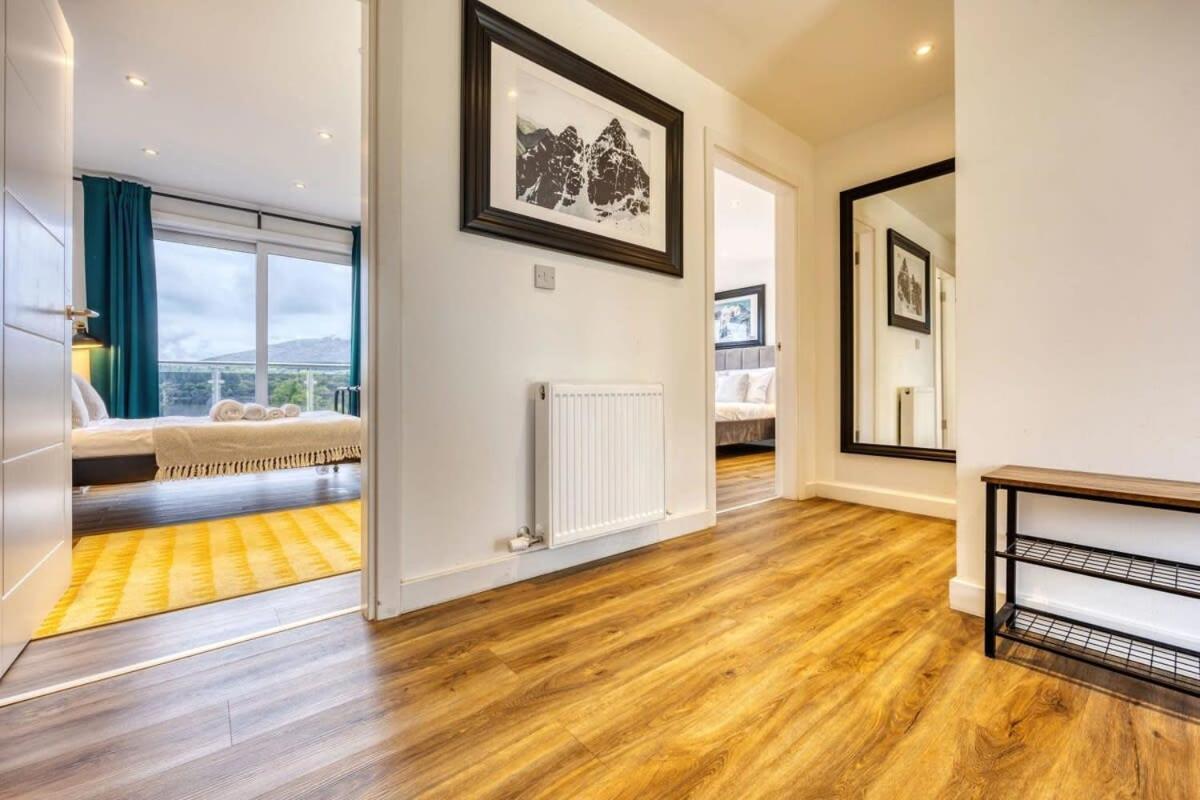 New Build Lodge With Stunning Views Of Loch Awe Hayfield  Exteriör bild