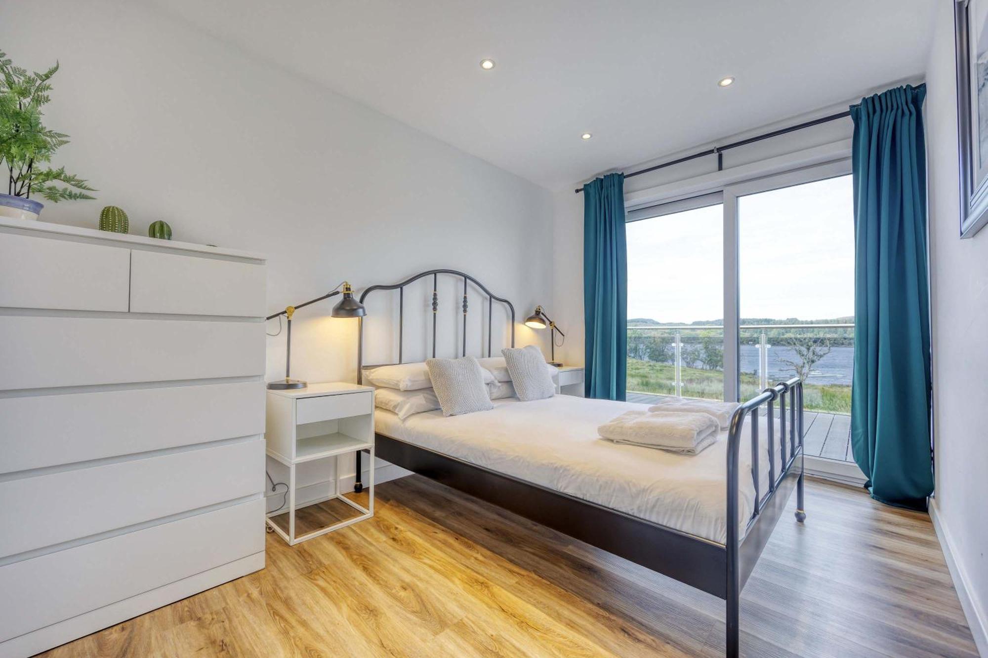 New Build Lodge With Stunning Views Of Loch Awe Hayfield  Exteriör bild